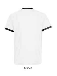 Atletico Kids | T Shirt publicitaire pour enfant Blanc Noir 2