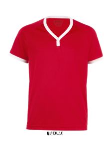 Atletico Kids | T Shirt publicitaire pour enfant Rouge Blanc