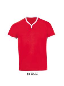 Atletico | T Shirt publicitaire pour homme Rouge Blanc