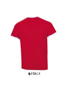 Atletico | T Shirt publicitaire pour homme Rouge Blanc 2