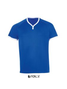 Atletico | T Shirt publicitaire pour homme Royal Blanc