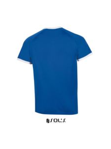 Atletico | T Shirt publicitaire pour homme Royal Blanc 2