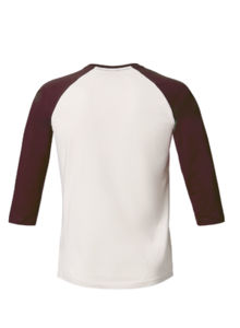 Baseball | T Shirt publicitaire pour femme Blanc Bordeaux 12