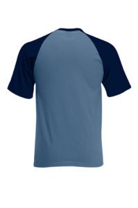 Baseball T | T Shirt publicitaire pour homme Bleu acier Marine Profond 2