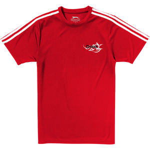 Baseline | T Shirt publicitaire pour homme Rouge 4