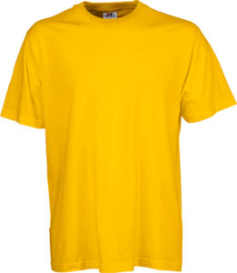 Basic | T Shirt publicitaire pour homme Jaune 3