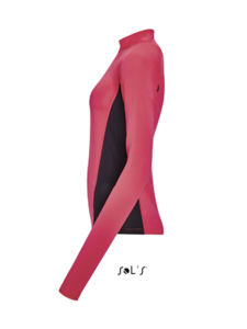 Berlin Women | T Shirt publicitaire pour femme Corail néon 2