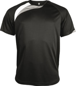 Bigga | T Shirt publicitaire pour homme Noir Blanc Gris