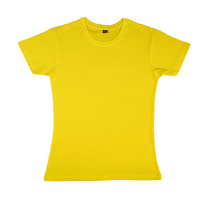 Bijogo | T Shirt publicitaire pour femme Jaune 1