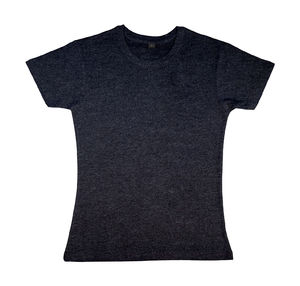 Bijogo | T Shirt publicitaire pour femme Noir Mélangé 1