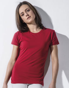 Bijogo | T Shirt publicitaire pour femme Rouge 2