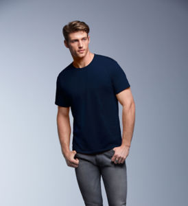 Biyi | T Shirt publicitaire pour homme Marine 1