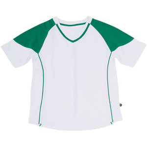 Boyu | T Shirt publicitaire pour homme Blanc Vert