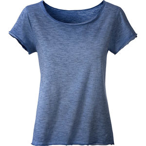 Buffe | T Shirt publicitaire pour femme Denim