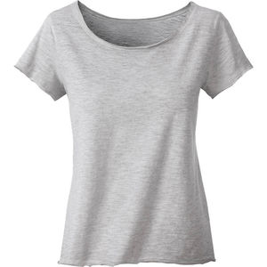Buffe | T Shirt publicitaire pour femme Gris Clair