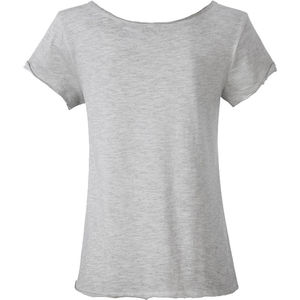 Buffe | T Shirt publicitaire pour femme Gris Clair 1