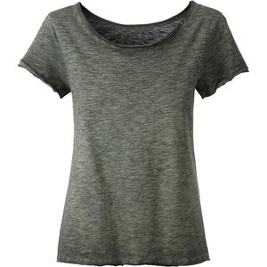 Buffe | T Shirt publicitaire pour femme Vert Olive