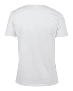 Caffoo | T Shirt publicitaire pour homme Blanc 12