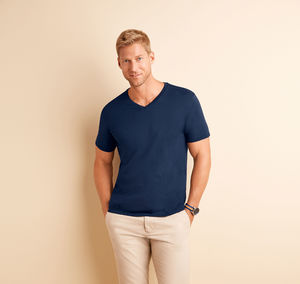 Caffoo | T Shirt publicitaire pour homme Marine 2