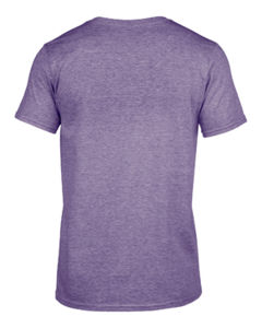 Caffoo | T Shirt publicitaire pour homme Violet Mélangé 3