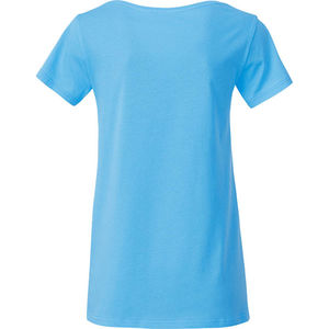Ceky | T Shirt publicitaire pour femme Bleu ciel 1