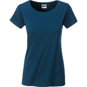 Ceky | T Shirt publicitaire pour femme Bleu pétrole