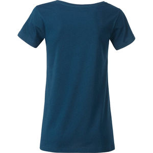 Ceky | T Shirt publicitaire pour femme Bleu pétrole 1