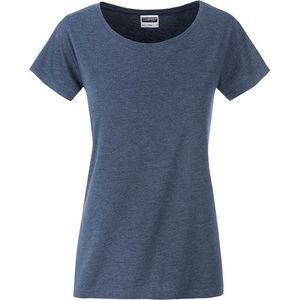 Ceky | T Shirt publicitaire pour femme Denim Clair