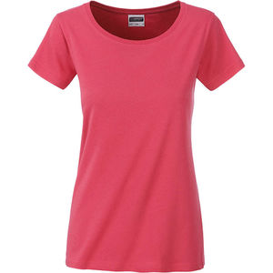 Ceky | T Shirt publicitaire pour femme Framboise
