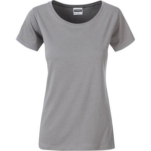 Ceky | T Shirt publicitaire pour femme Gris acier
