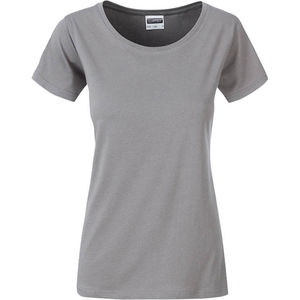 Ceky | T Shirt publicitaire pour femme Gris acier
