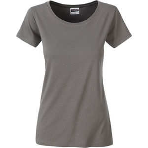 Ceky | T Shirt publicitaire pour femme Gris Moyen
