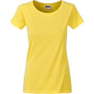 Ceky | T Shirt publicitaire pour femme Jaune