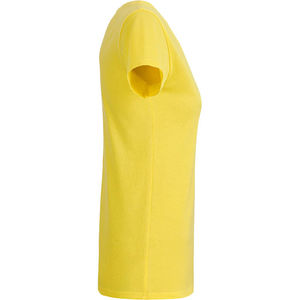 Ceky | T Shirt publicitaire pour femme Jaune 2