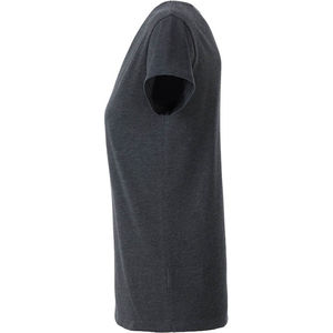 Ceky | T Shirt publicitaire pour femme Noir chiné 3