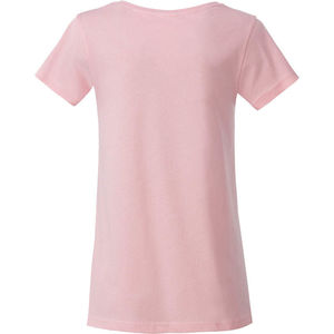 Ceky | T Shirt publicitaire pour femme Rose pastèle 1