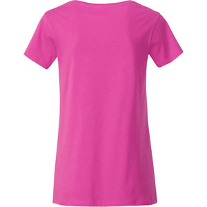 Ceky | T Shirt publicitaire pour femme Rose Vif 1
