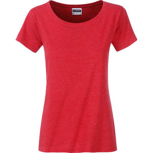 Ceky | T Shirt publicitaire pour femme Rouge Carmin