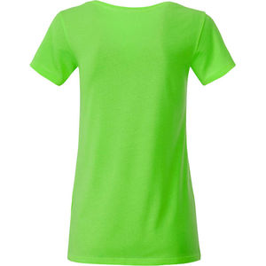 Ceky | T Shirt publicitaire pour femme Vert citron 1