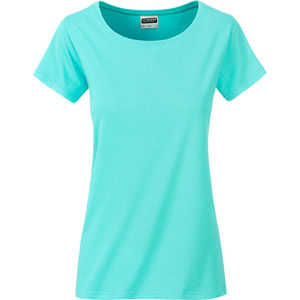 Ceky | T Shirt publicitaire pour femme Vert menthe