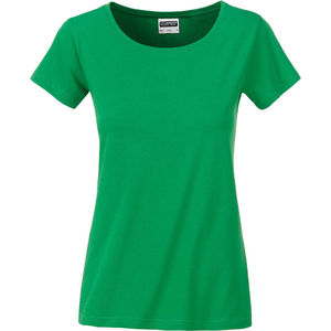 Ceky | T Shirt publicitaire pour femme Vert Fougere