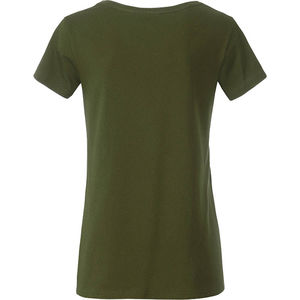 Ceky | T Shirt publicitaire pour femme Vert Olive 1