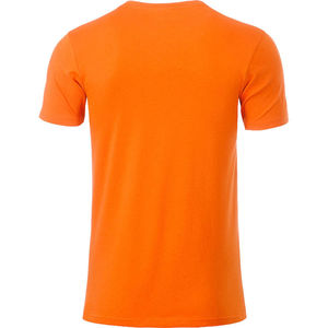 Cihu | T Shirt publicitaire pour homme Orange 1