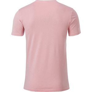 Cihu | T Shirt publicitaire pour homme Rose pastèle 1