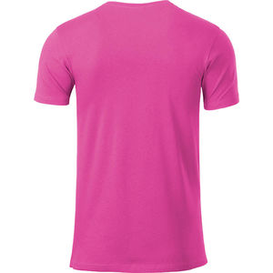 Cihu | T Shirt publicitaire pour homme Rose Vif 1