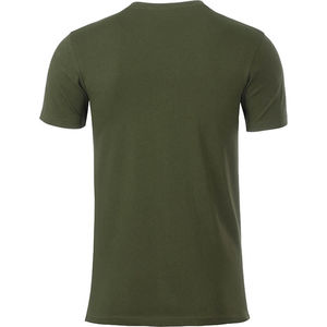 Cihu | T Shirt publicitaire pour homme Vert Olive 1