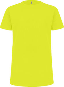 Cikoo | T Shirt publicitaire pour enfant Jaune Fluo