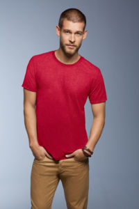 Ciqa | T Shirt publicitaire pour homme Rouge foncé 2