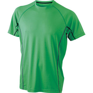 Cowi | T Shirt publicitaire pour homme Vert Noir