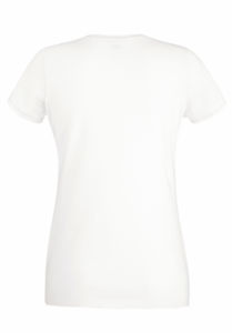 Cugga | T Shirt publicitaire pour femme Blanc 2